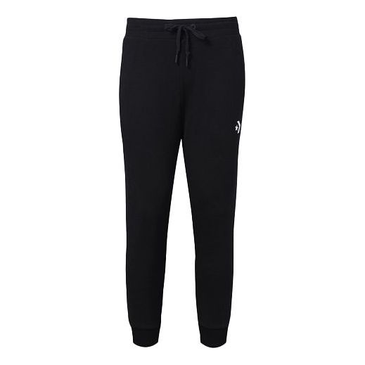 Joggingbukser Converse Knit Logo Joggers Sort | 10007532-A01