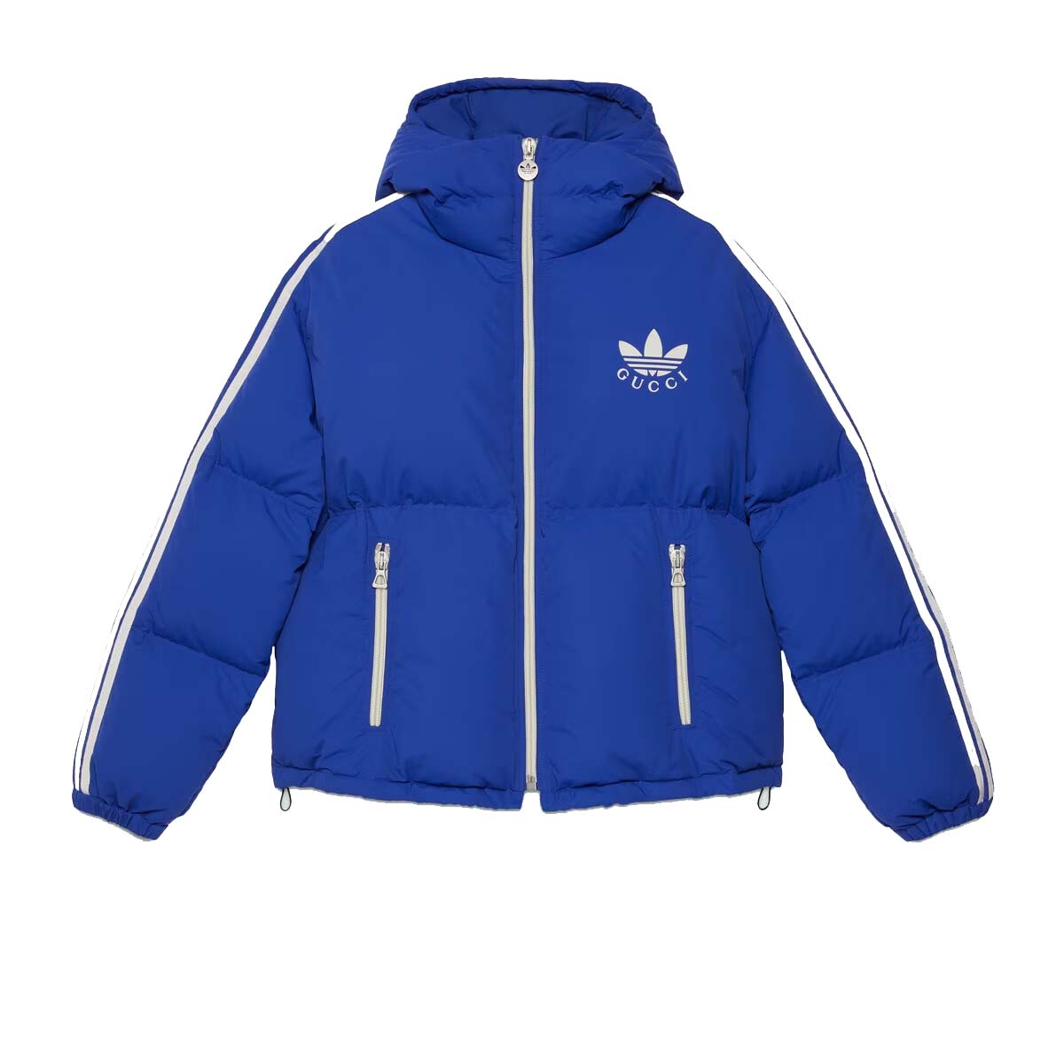 Puffer jakke Gucci adidas x Nylon Down Jacket Blue Blå | ‎713718 ZALC7 4309, 0