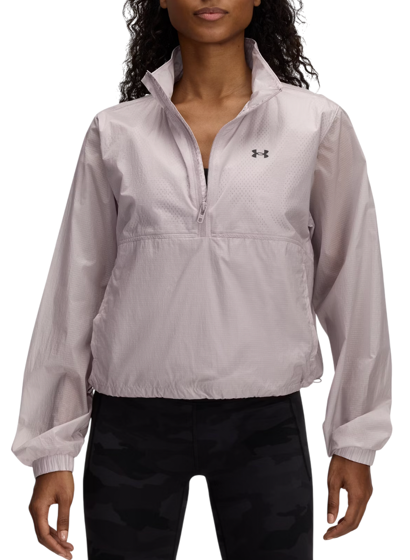 Vindjakke Under Armour UA Rival Woven Anorak Jacket Lilla | 6000279-009