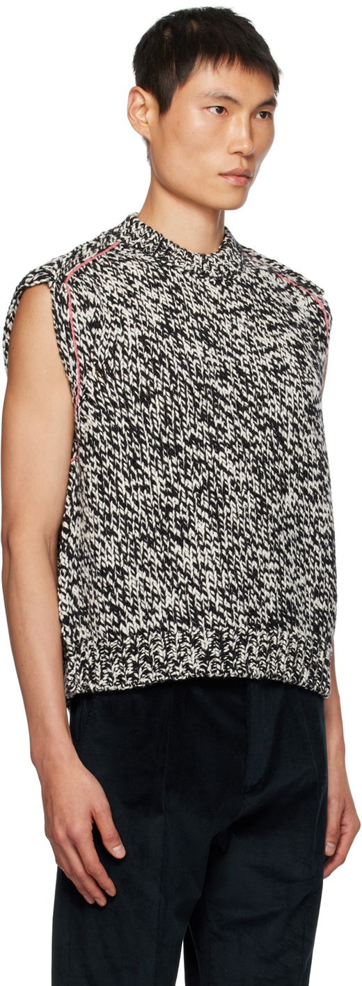 Sweater Paul Smith Paul Smith Crewneck Knit Vest Flerfarvet | M1R-308Y-L02175-79, 1