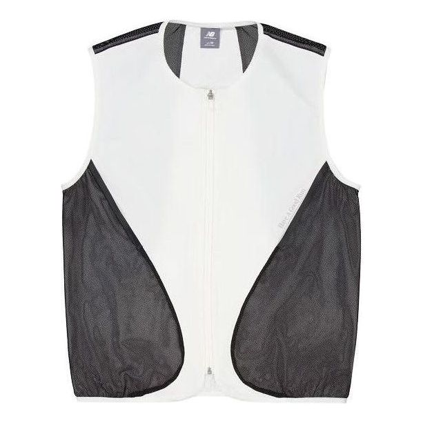 Vest New Balance Mesh Pocket Running Vest Hvid | NJE25081-CRE