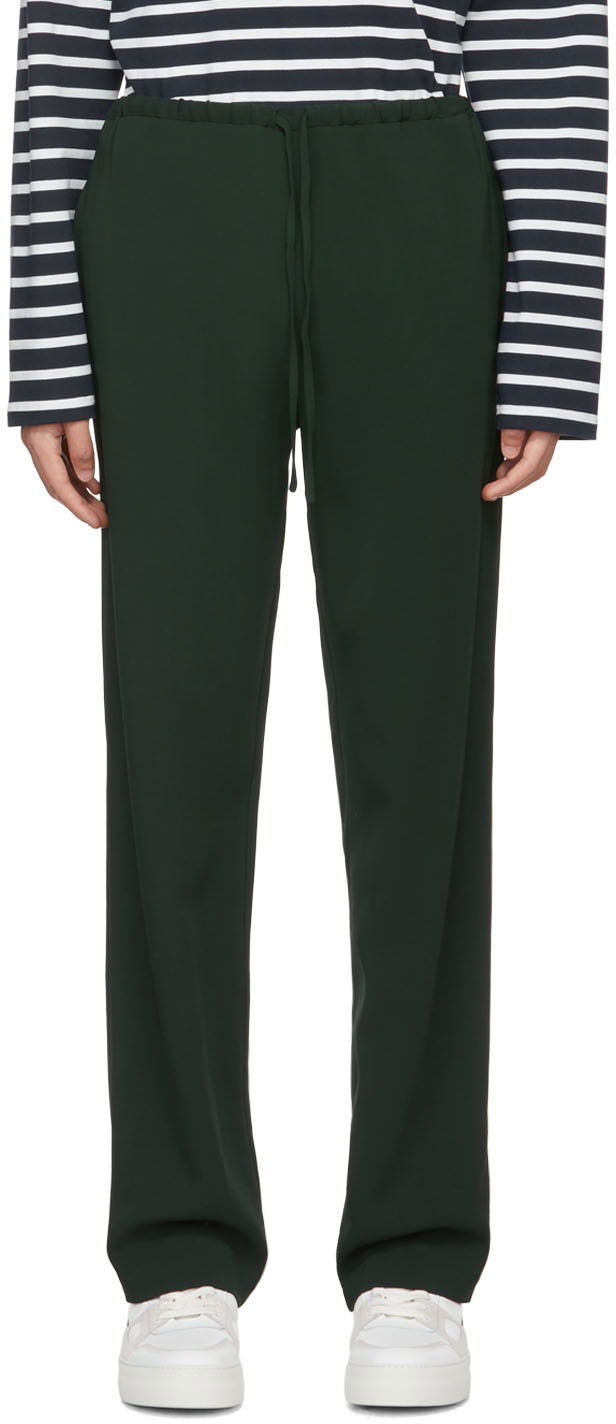 Bukser AMI SSENSE x Trousers Grøn | SPEUTR200.478.610, 0