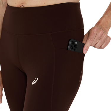 Leggings Asics Asics Nagino Run Adjustable Tight Leggings Brun | 2012d137-200, 2