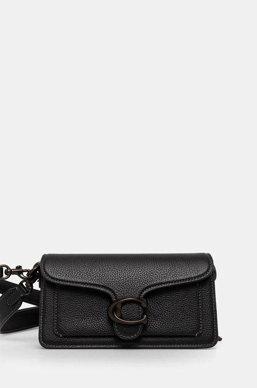 Skuldertaske Coach Tabby Leather Shoulder Bag Sort | CY201
