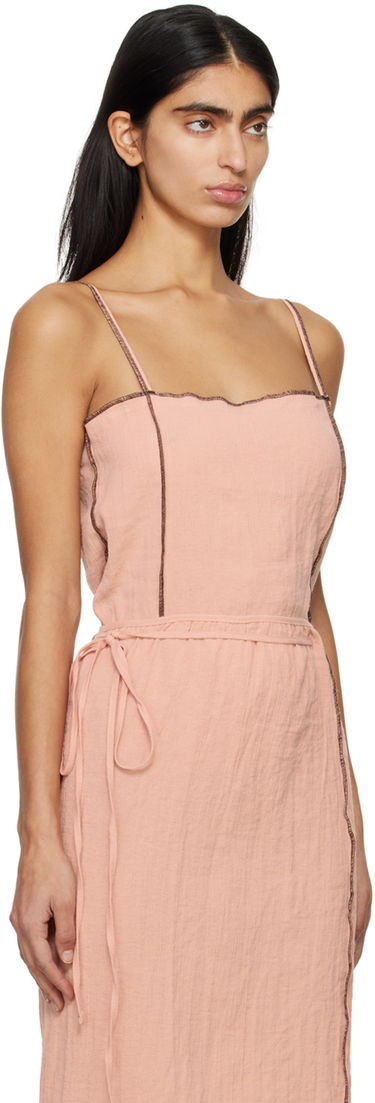 Kjole Baserange Baserange Shok Sleeveless Midi Dress Lyserød | TOSKS-LC-SP24, 1