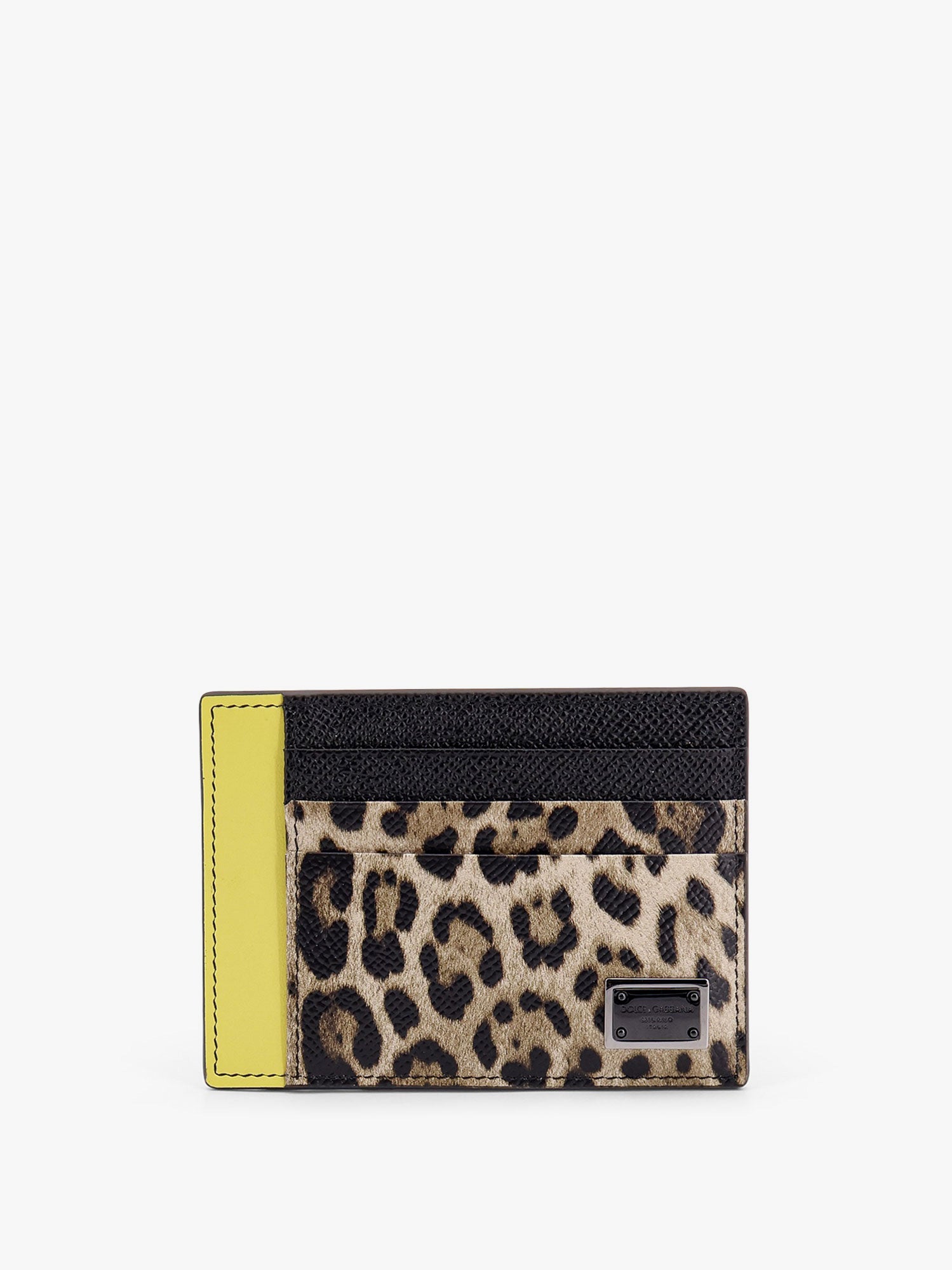 Tegnebog Dolce & Gabbana Dolce & Gabbana Leopard Print Card Holder Flerfarvet | BP3325A6N738Z857, 0