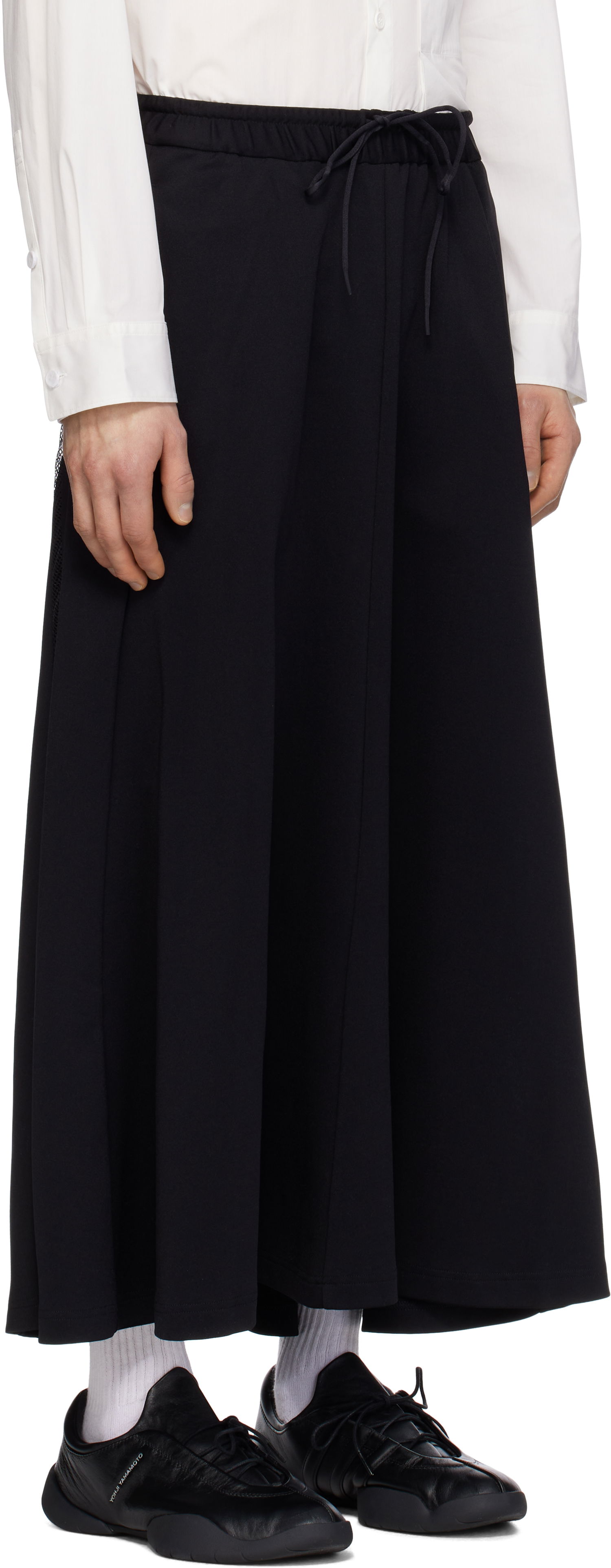 Nederdel Y-3 Y-3 Track Midi Skirt Sort | JN4985, 1