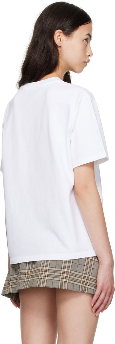 T-shirt Casablanca Casablanca Tennis Club Graphic T-Shirt Hvid | WPF25-JTS-046-01, 2