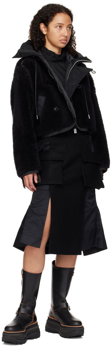Tøj sacai sacai Engineer Boots Sort | 24-07475, 4