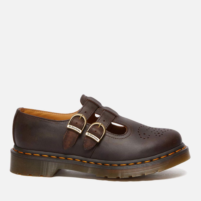 Sneakers og sko Dr. Martens Leather Mary Jane Flats Brun | 30914201