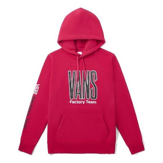 Sweatshirt Vans Classic Logo Fleece Hoodie Lyserød | VN0A3QSAFTZ