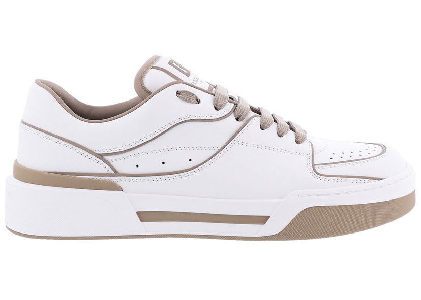 Sneakers og sko Dolce & Gabbana New Roma White Beige Hvid | CS2036.AY953.8Z080