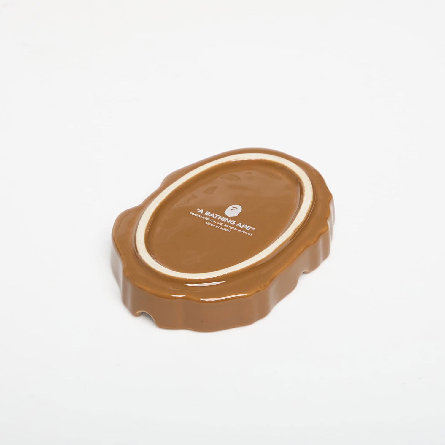 Home decor BAPE Wild Leopard Pattern Ape Head Ashtray Brun | 001GDL801010MBEI, 1