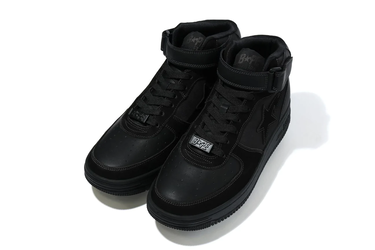 Sneakers og sko BAPE Military Sta Mid "Black" Sort | 1H30191006 BLK, 1