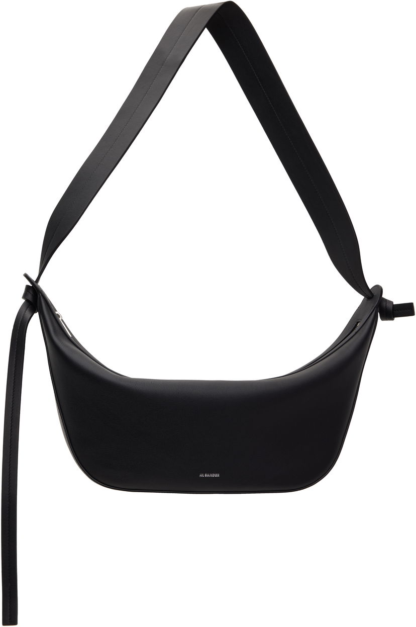Skuldertaske Jil Sander Jil Sander Knot Bag Sort | J26WG0057_P7186