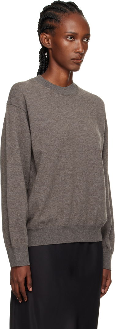 Sweater Róhe Róhe Crew-Neck Sweater Grå | 416-23-318, 1
