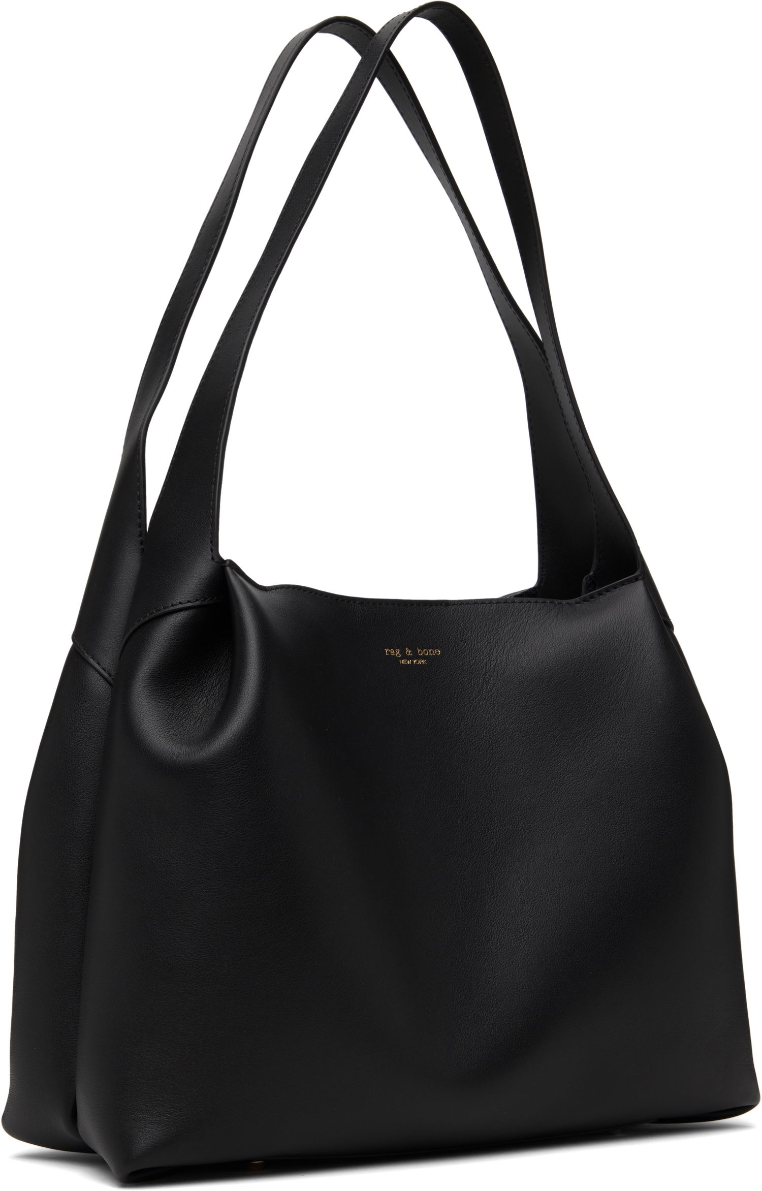 Håndtaske rag & bone Rag & Bone Slade Calf Leather Tote Bag Sort | LE101123, 1