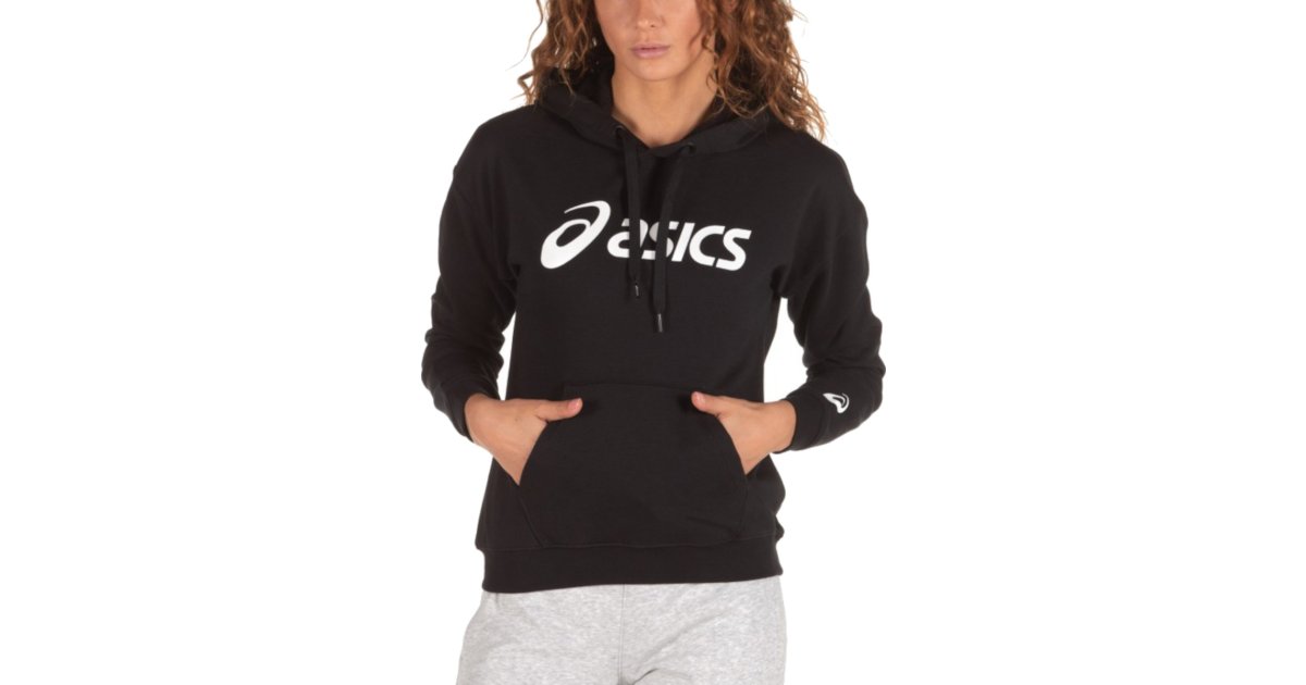 Sweatshirt Asics OTH Hoodie Sort | 2032a990-001, 1