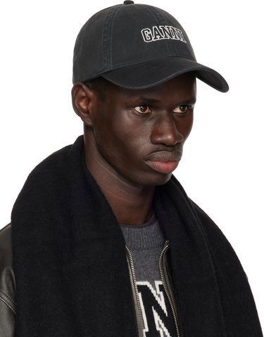 Kasket GANNI GANNI Embroidered Logo Baseball Cap Sort | A6300, 3