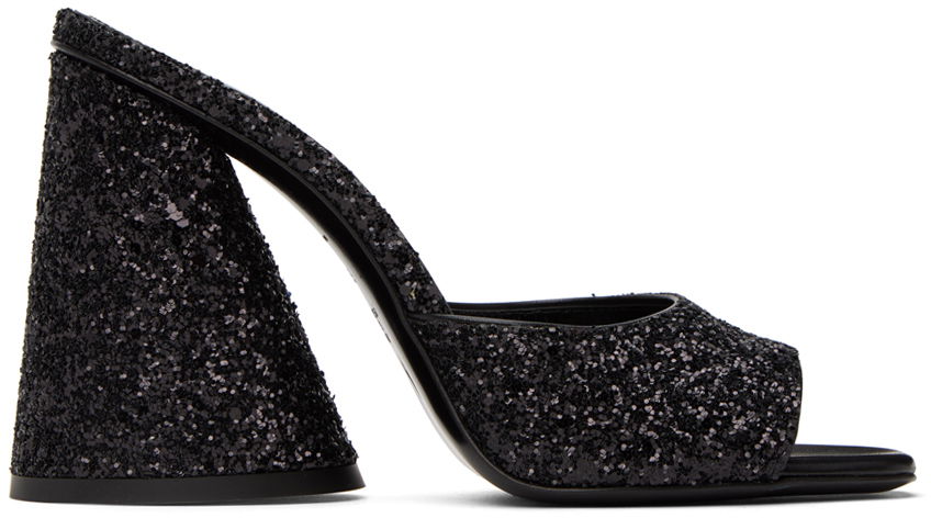 Tilbehør The Attico Attico Luz Heeled Sandals Sort | 231WS502 G001, 0