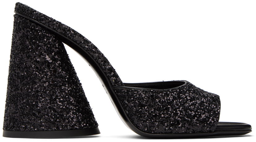 Tilbehør The Attico Attico Luz Heeled Sandals Sort | 231WS502 G001