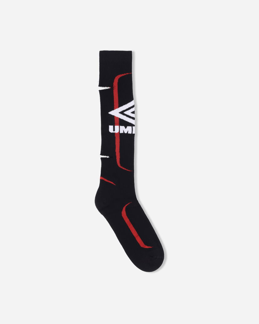Sokker Umbro Logo Socks Sort | UBMW0359YA15 BLK0001