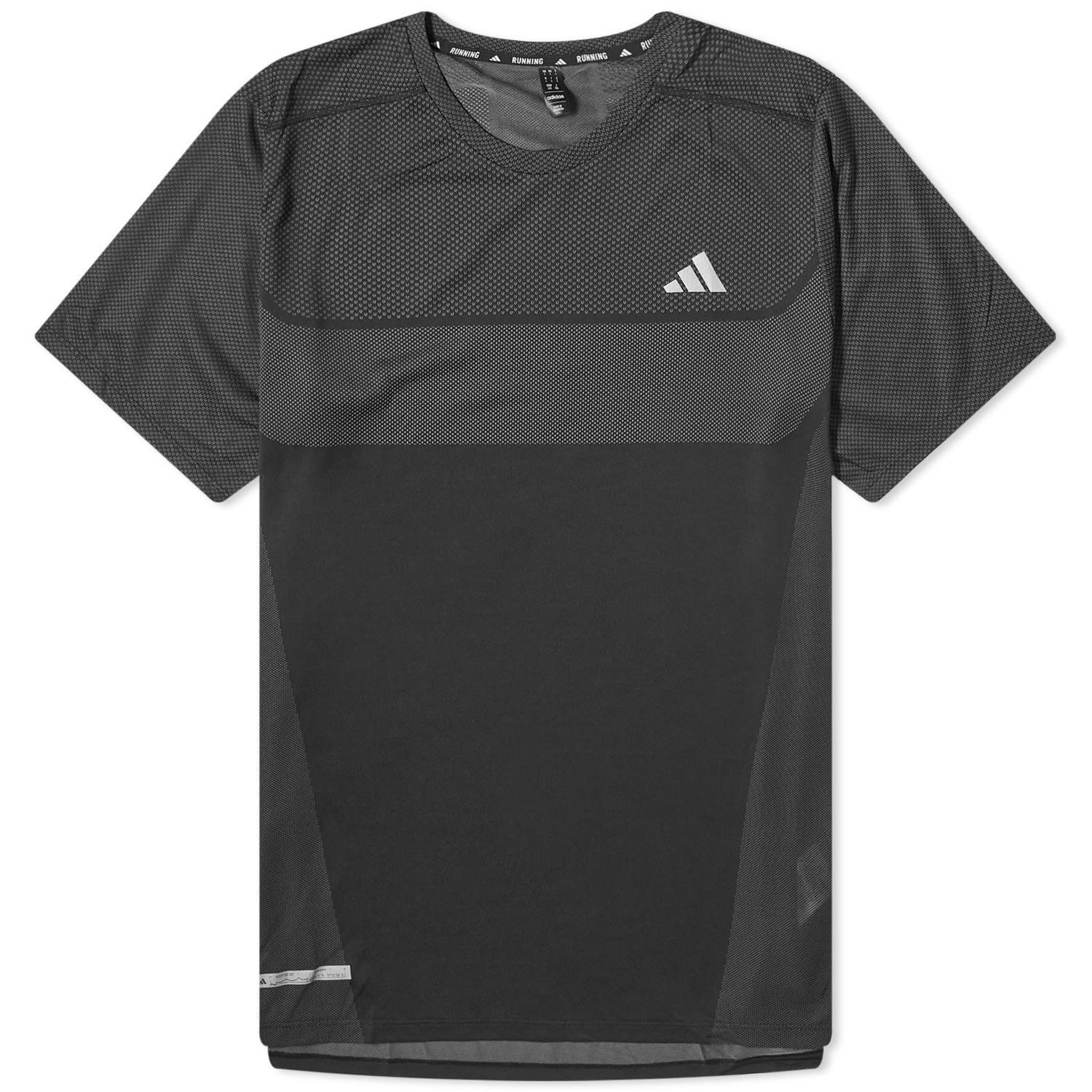 T-shirt adidas Originals Adidas Men's Ultimate Energy T-shirt Black/Grey Four Sort | IN0094, 0
