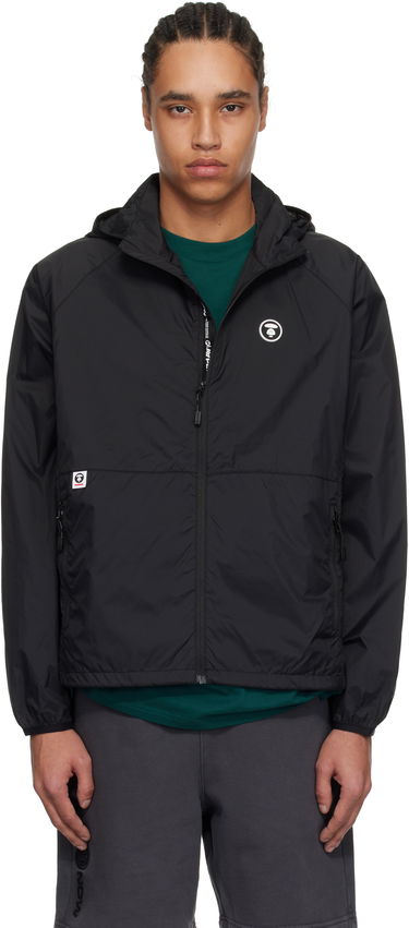Vindjakke AAPE by A Bathing Ape AAPE by A Bathing Ape 'AAPE Now' Lightweight Jacket Sort | AAPLJM7704XXNBKX, 0