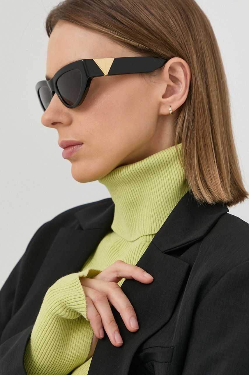 Solbriller Bottega Veneta Sunglasses Sort | BV1176S, 0