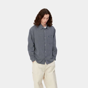 Skjorte Carhartt WIP Kyle Shirt Blå | I032263_1PW_XX, 0
