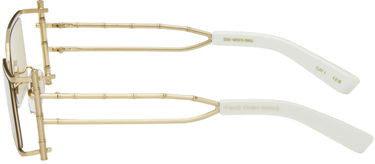Solbriller Feng Chen Wang Feng Chen Wang Bamboo Sunglasses Metalisk | SSE-WS01-BRG, 2