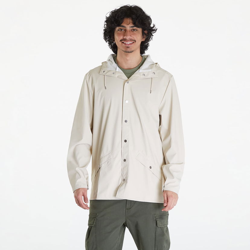 Jakke Rains Jacket W3 UNISEX Beige Beige | 12010 26 Dune