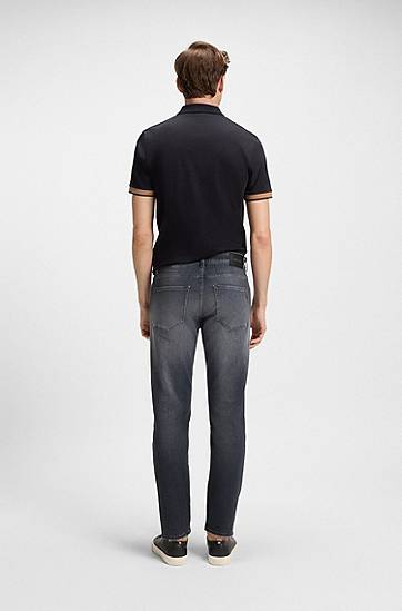 Jeans BOSS Maine Regular-Fit Jeans Grå | 50544913, 1
