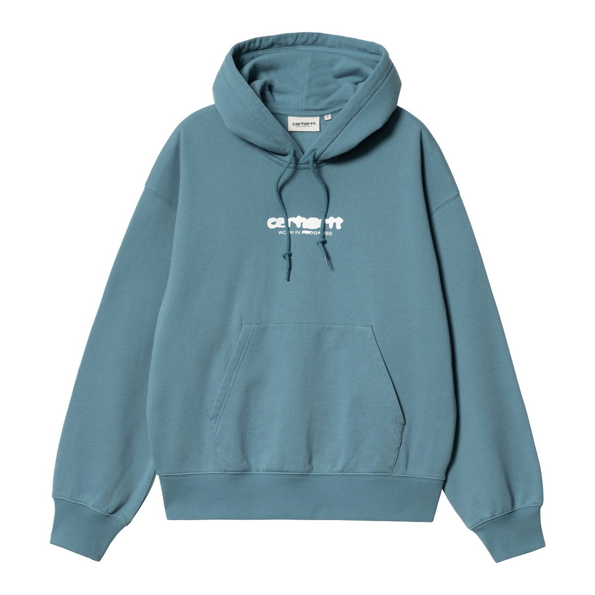 Sweatshirt Carhartt WIP Ink Bleed Hoodie Turkis | I032926_20E_06, 0