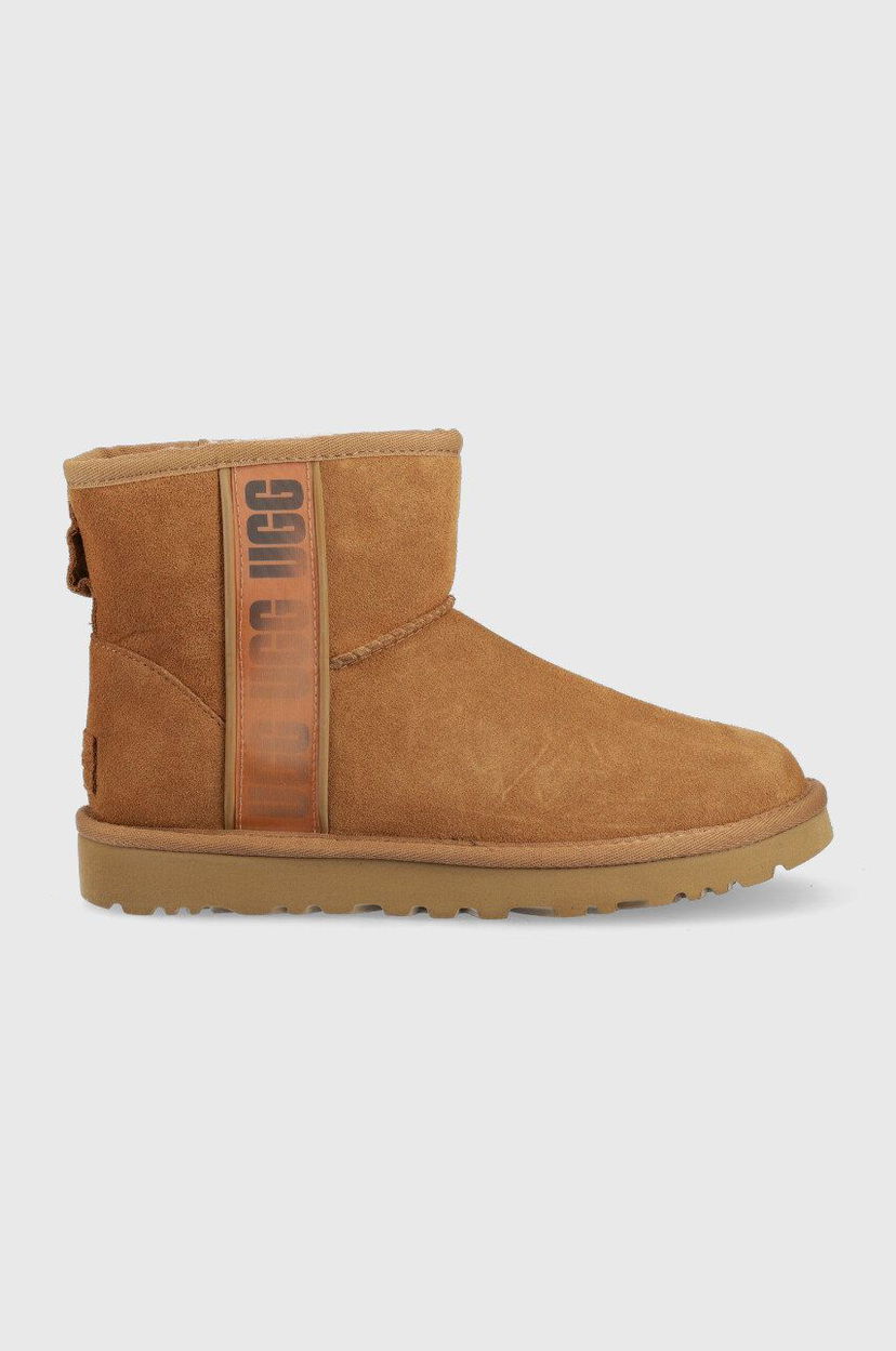 Sneakers og sko UGG Classic Mini Side Logo II Chestnut Brun | 1134962.CHE