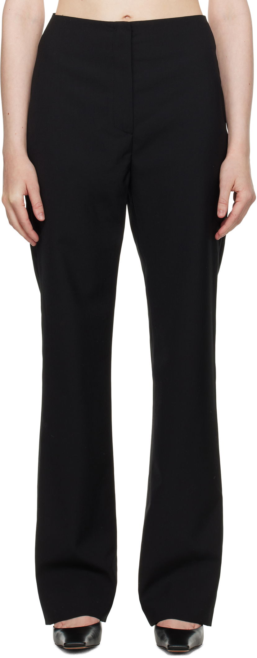 Bukser Nanushka Nanushka Irida Trousers Sort | NW25SSPA25499
