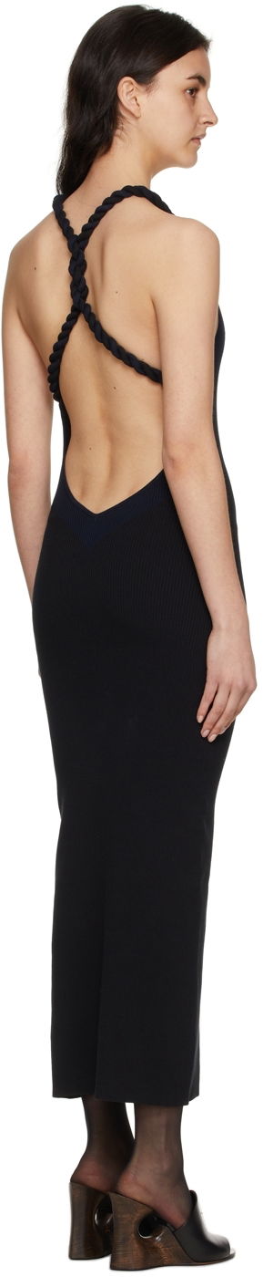 Kjole Dion Lee Cotton Midi Halter Dress Sort | A7577S22, 2