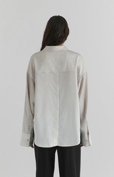 Skjorte AXEL ARIGATO Ink Ombré Shirt Grå | A2125002, 2