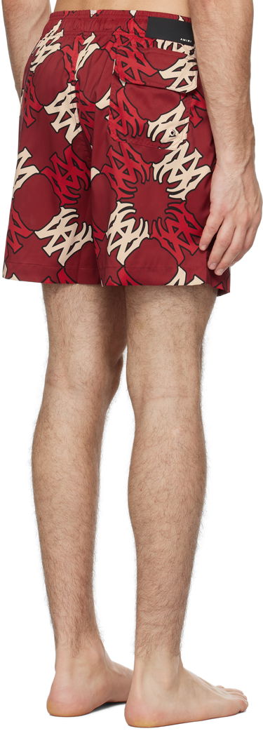 Badetøj AMIRI Quad Print Swim Shorts Rød | AMSWTK1027, 2