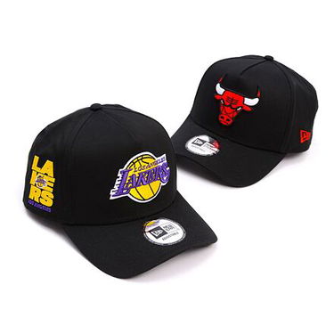 Kasket New Era LA Lakers 9FORTY A-Frame Adjustable Cap Sort | 60595228, 4