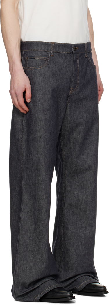 Jeans Courrèges Courrèges Hammer Baggy Jeans Blå | 125DPA241DE0035, 1