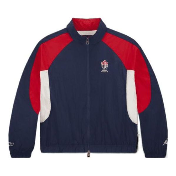 Vindjakke Jordan Trophy Room Woven Jacket Blå | DR2955-410