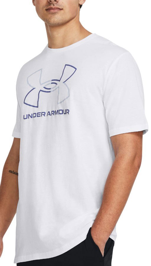 T-shirt Under Armour GL FOUNDATION UPDATE SS-WHT Hvid | 1382915-101