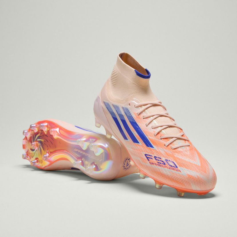 Sneakers og sko adidas Performance F50 Sparkfusion Elite Mid Firm Ground / Artificial Grass Orange | JH7647