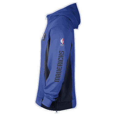 Sweatshirt Nike Dri-FIT NBA Dallas Mavericks Showtime Mørkeblå | DX9424-480, 1