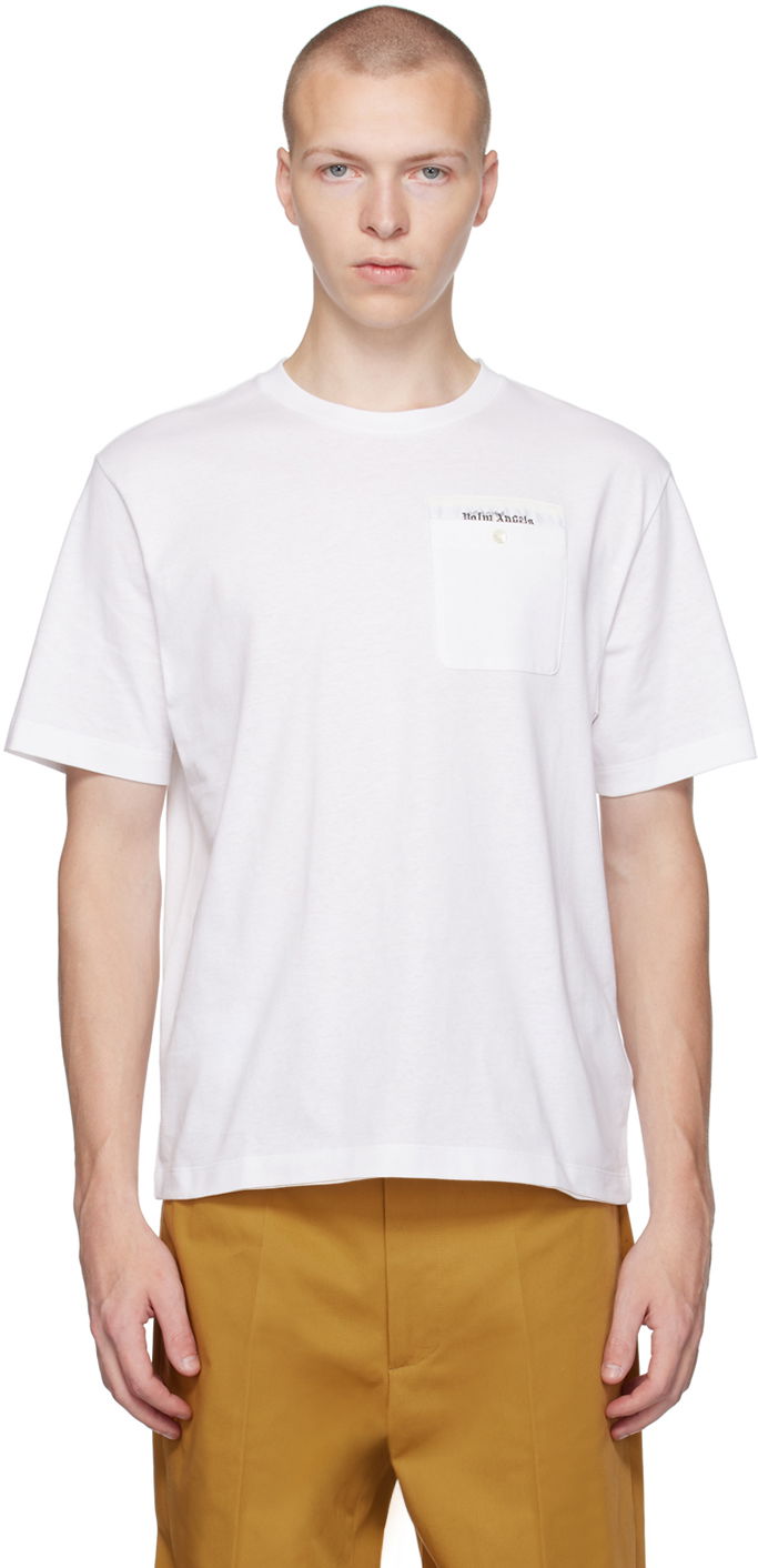 T-shirt Palm Angels White Sartorial Hvid | PMAA088E23JER0010103