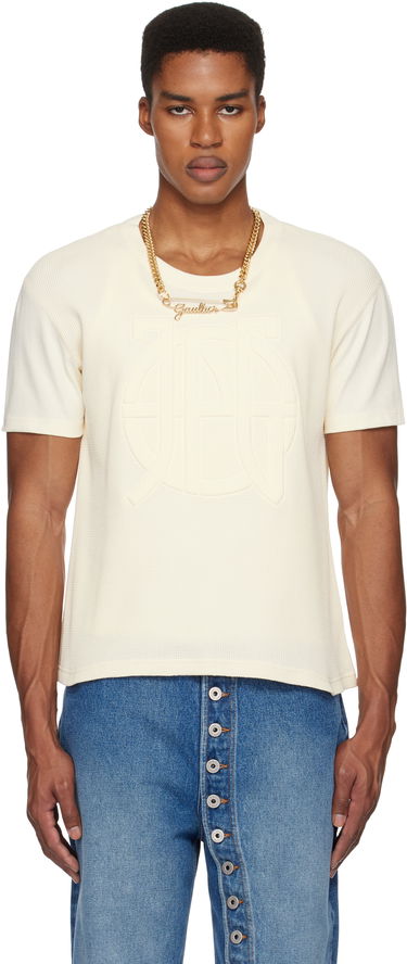T-shirt Jean Paul Gaultier Oversized T-Shirt Beige | 25/33-F-TS095E-J071-03, 0