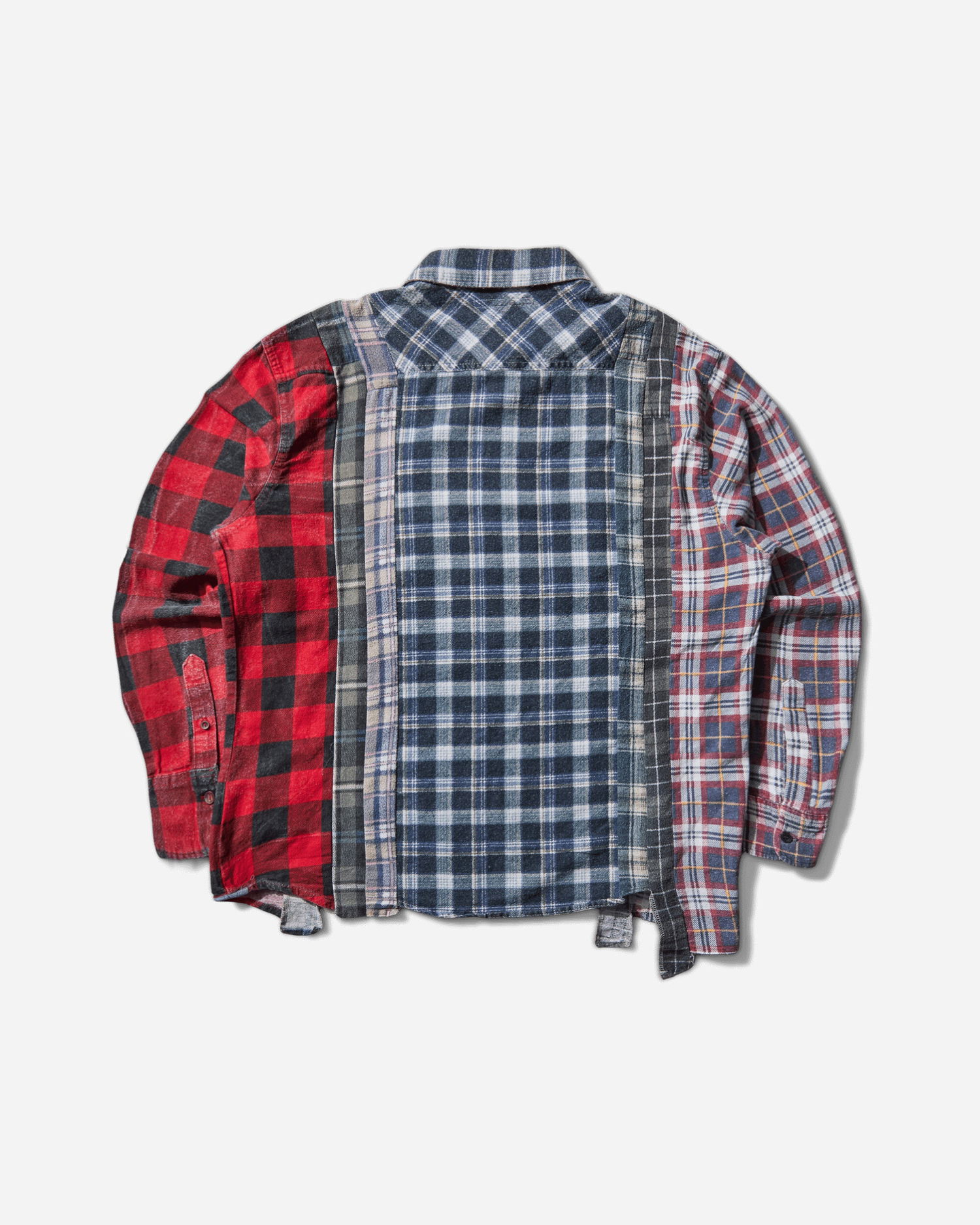 Skjorte Needles 7 Cuts Longsleeve Shirt Flerfarvet | RW390 MULTI, 0
