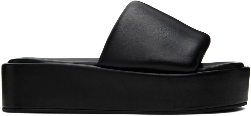 Tøj STAND STUDIO Stand Studio Phoebe Flatform Sandals Sort | 61932-8250
