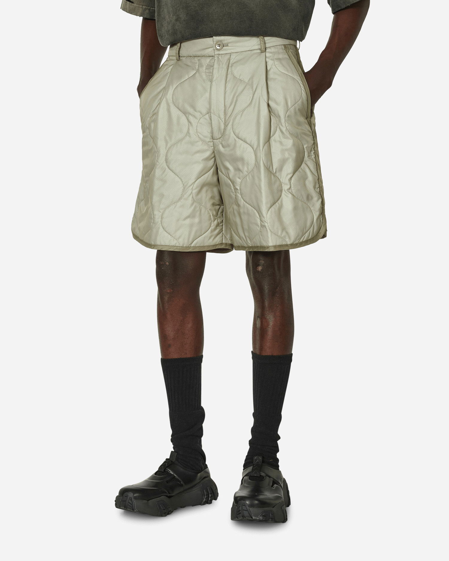 Shorts Dries Van Noten Padded Shorts Sand Beige | 241-020955-8502 101, 1